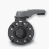 PP/PVDF/FKM-F - Butterfly valve Type 57