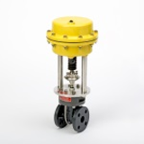 PP/EPDM - Globe control valves Typ 640 pneumatic
